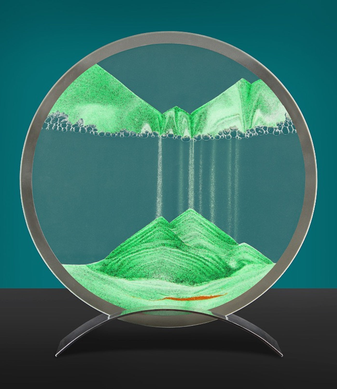 Mesmerizing 3D Quicksand Paintings: Art in Motion π¨