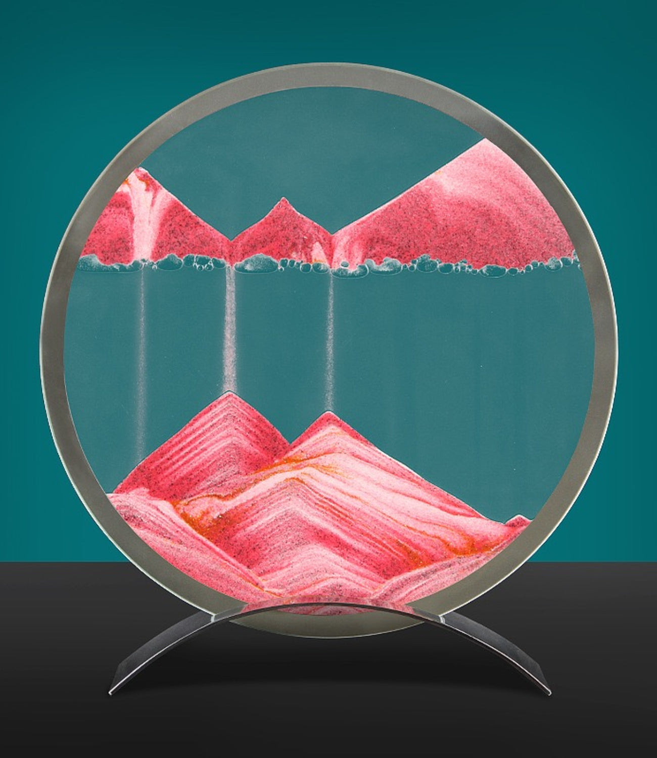 Mesmerizing 3D Quicksand Paintings: Art in Motion π¨
