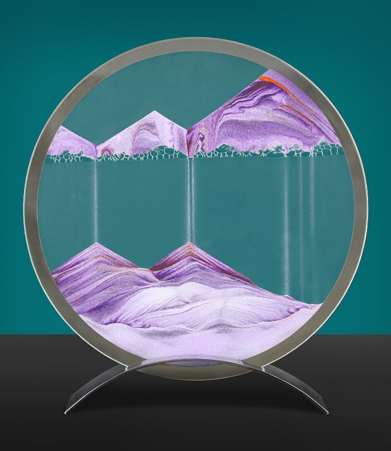 Mesmerizing 3D Quicksand Paintings: Art in Motion π¨