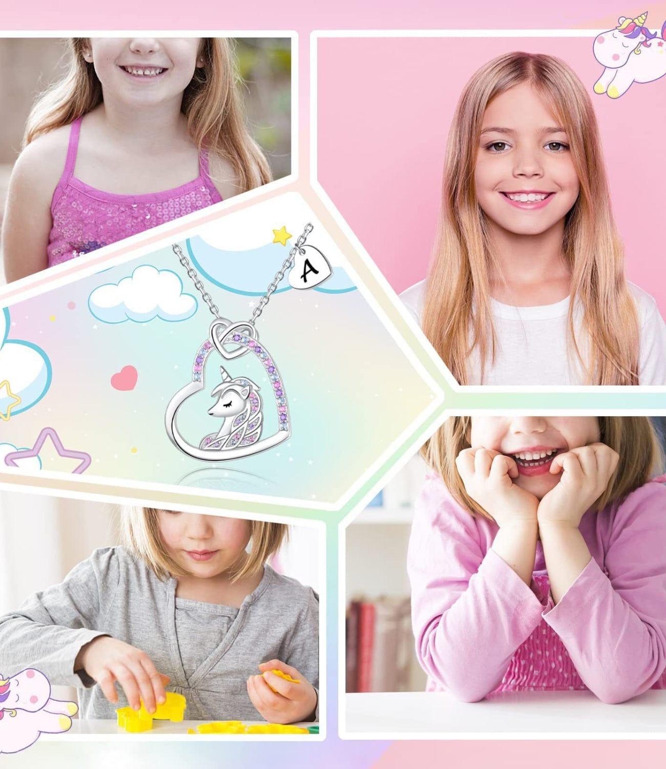 Little Wonder - Joyful Kids' Collection with Unicorn Necklace 🌈👧